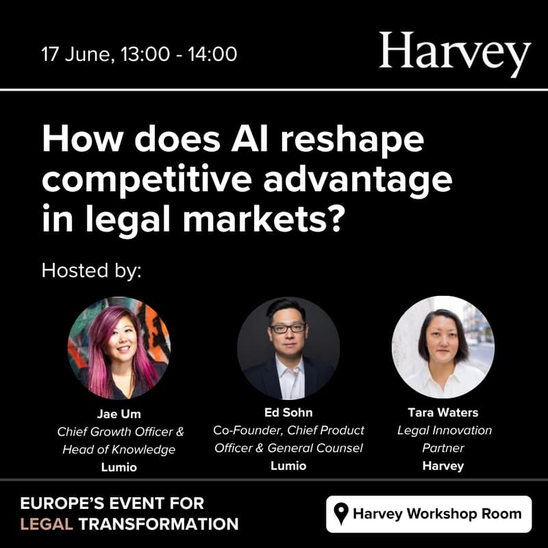 Cover Image for How Does AI Reshape Competitive Advantage in Legal Markets?