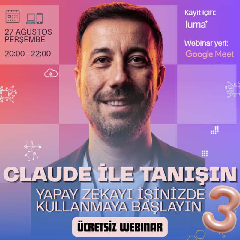 Cover Image for Claude ile Tanışın: Yapay Zekayı İşinizde Kullanmaya Başlayın 3