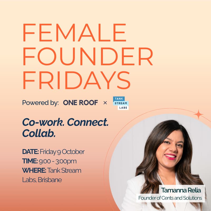 Cover Image for Female Founder Fridays - Coworking Day in Brisbane