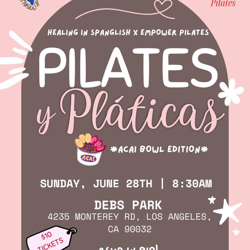 Cover Image for Pilates y Platicas