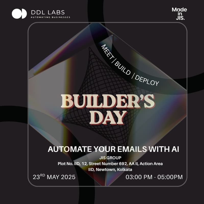 Cover Image for Build Club : Automate your Email communication powered by AI