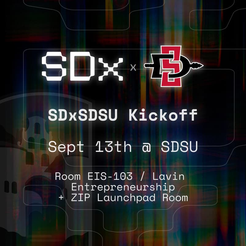 Cover Image for SDxSDSU Kickoff