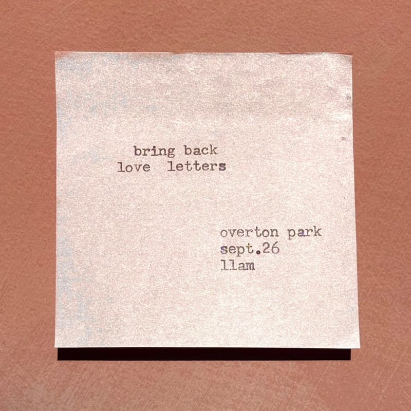 Cover Image for Bring Back Love Letters