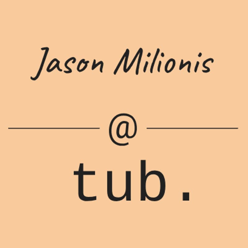Cover Image for Jason Milionis @tub.