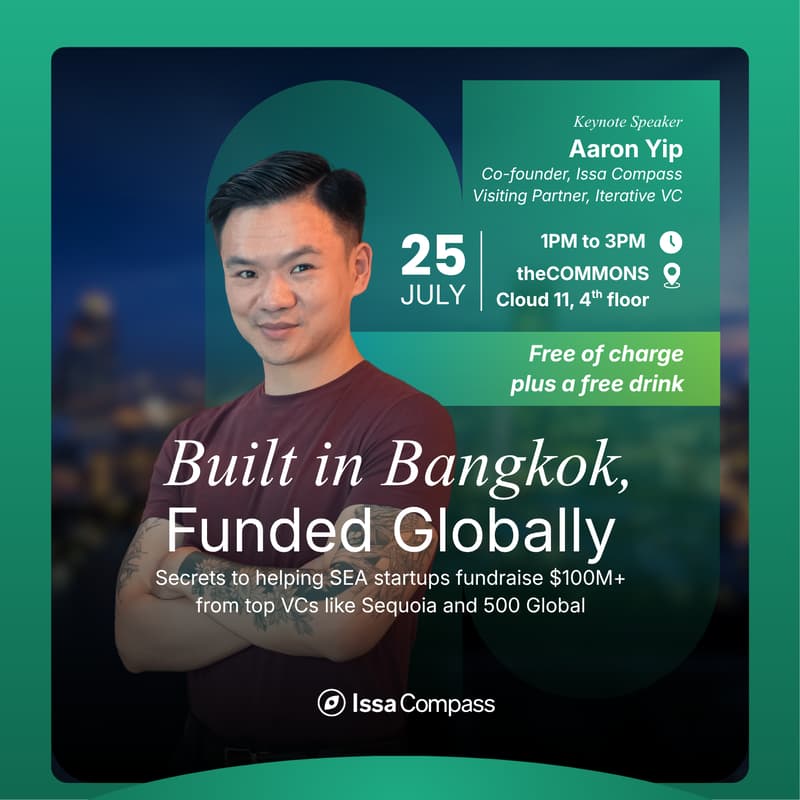 Cover Image for Founders Meetup - Built in Bangkok, Funded Globally