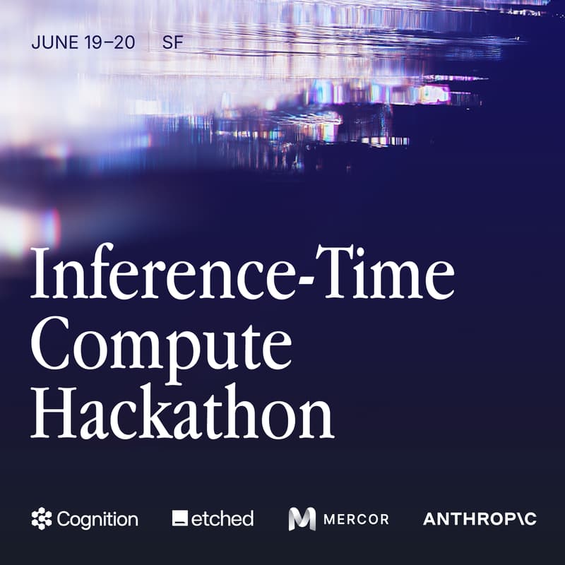 Cover Image for Inference-Time Compute Hackathon