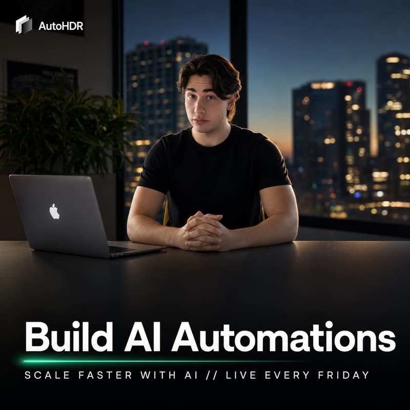 Cover Image for AutoHDR Weekly Workshop - Build AI Automations