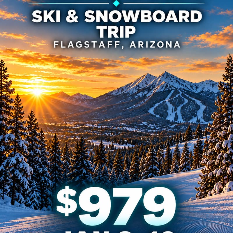 Cover Image for Arizona Brotherhood: Ski & Snowboard Trip