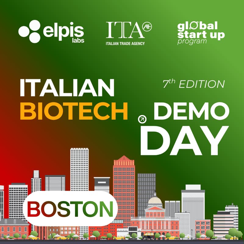 Cover Image for Italian Biotech Demo Day in Boston | ITA x Elpis Labs