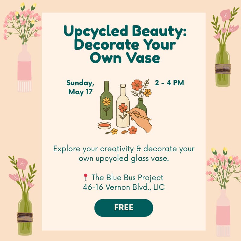 Cover Image for Upcycled Beauty: Decorate Your Own Vase