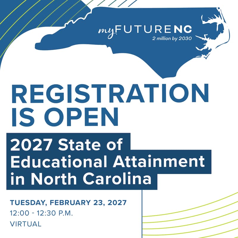 Cover Image for 2027 State of Educational Attainment in North Carolina