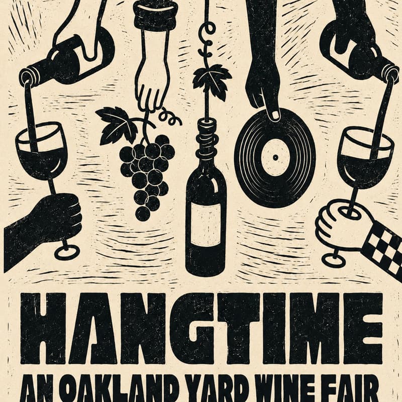 Cover Image for Hangtime: An Oakland Yard Wine Fair