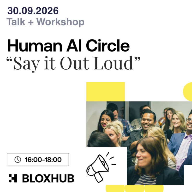Cover Image for Human AI Circle "Say it Out Loud"
