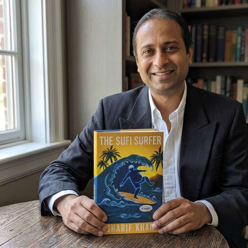Cover Image for FREE Toronto Book Launch Event with Sharif Khan, author of THE SUFI SURFER