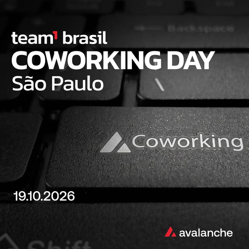 Cover Image for Team1 Brasil Coworking Day: São Paulo