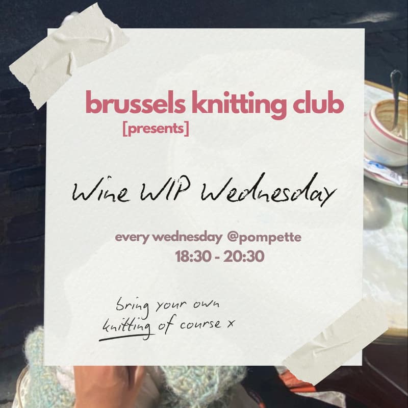 Cover Image for WIP Wednesday - Brussels Knitting Club