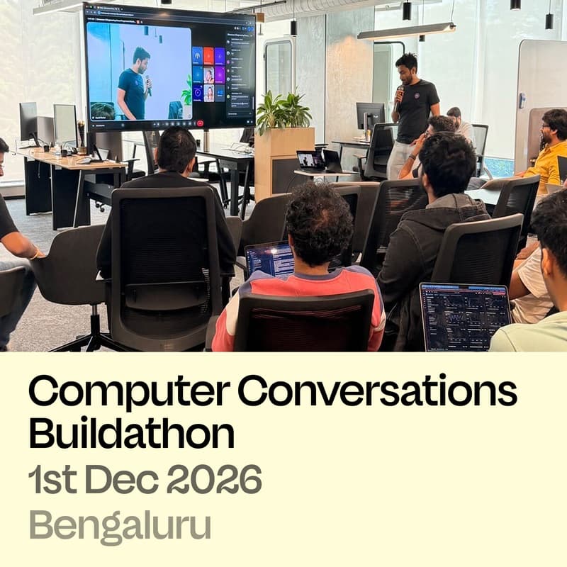 Cover Image for Computer Conversations Buildathon
