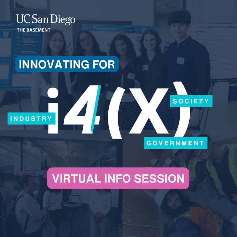 Cover Image for Innovating for X (i4X) Virtual Info Session