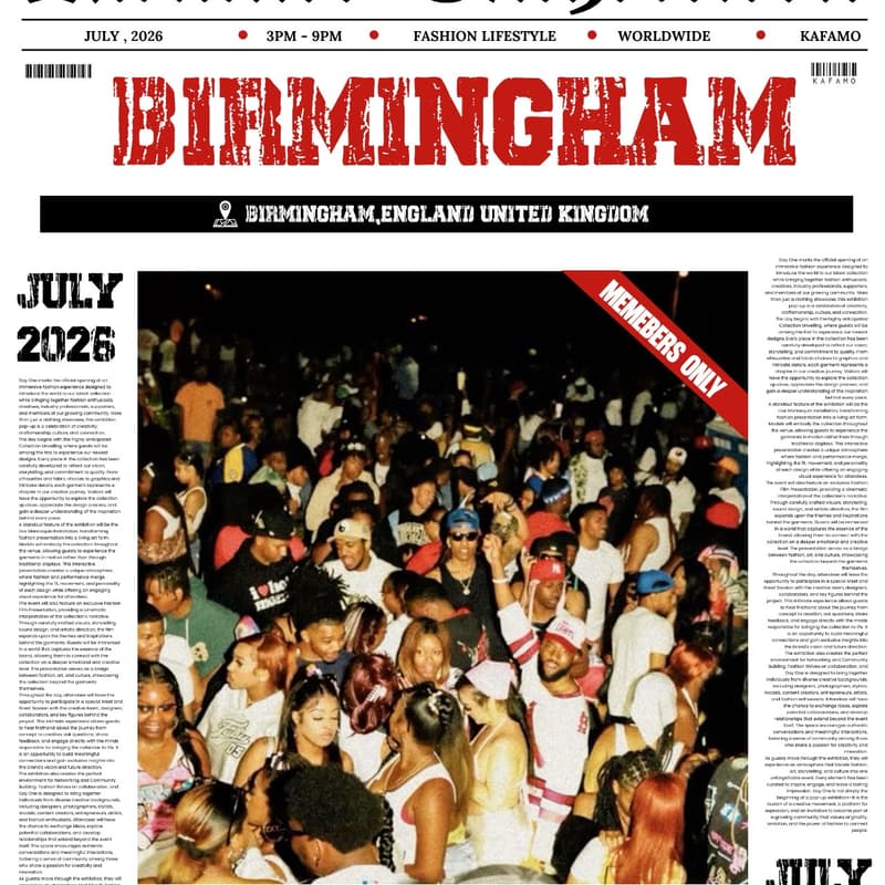 Cover Image for KAFAMO Global Exhibition Birmingham vol 4