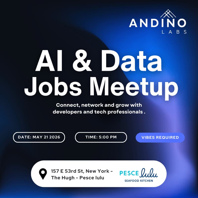 Cover Image for AI & Data Jobs Meetup