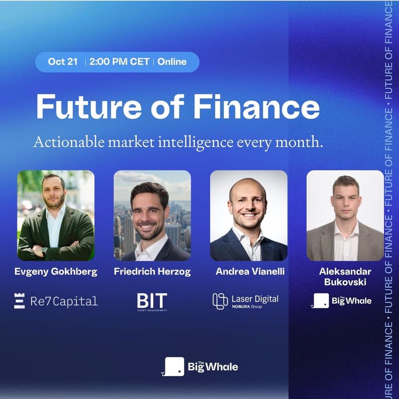 Cover Image for Future of Finance #6 - Online Event