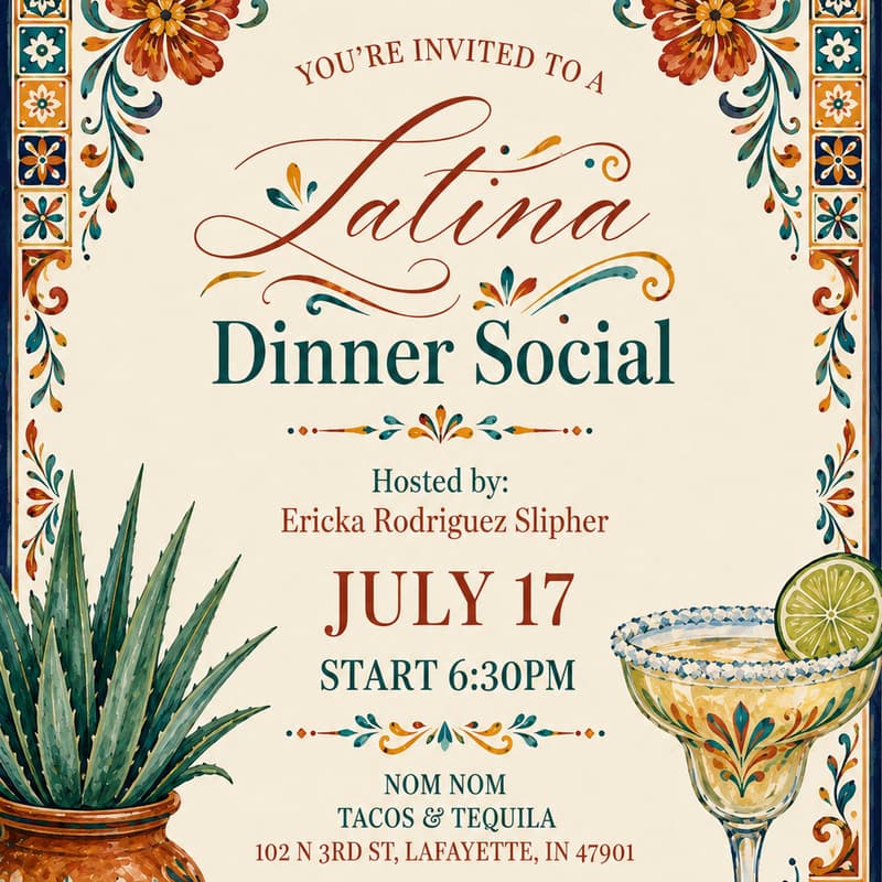Cover Image for Latina Dinner Social