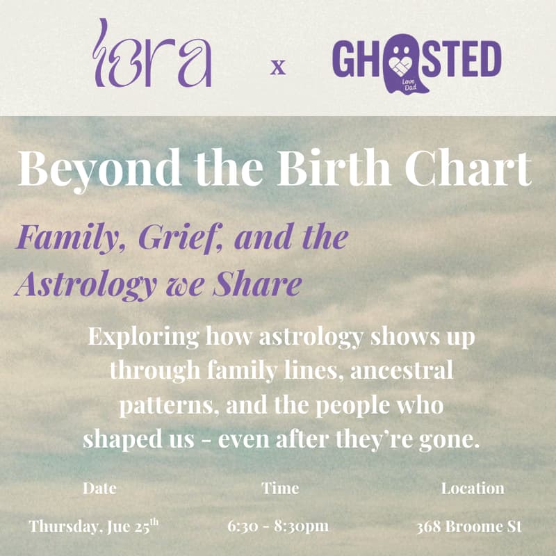 Cover Image for Beyond the Birth Chart: Family, Grief, and the Astrology We Share