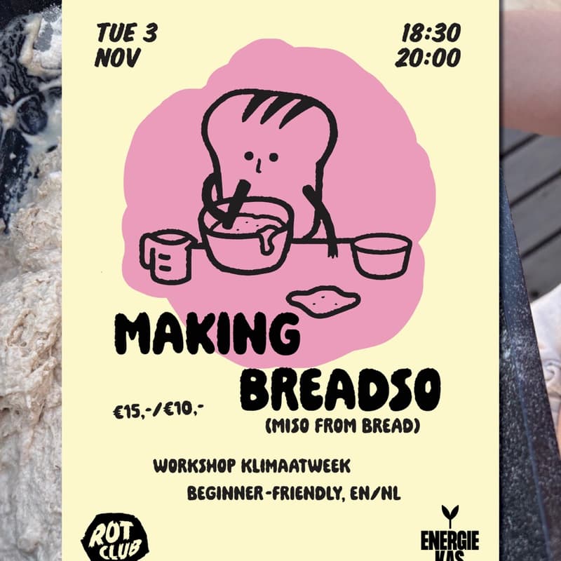 Cover Image for Klimaatweek x RotClub: Making breadso