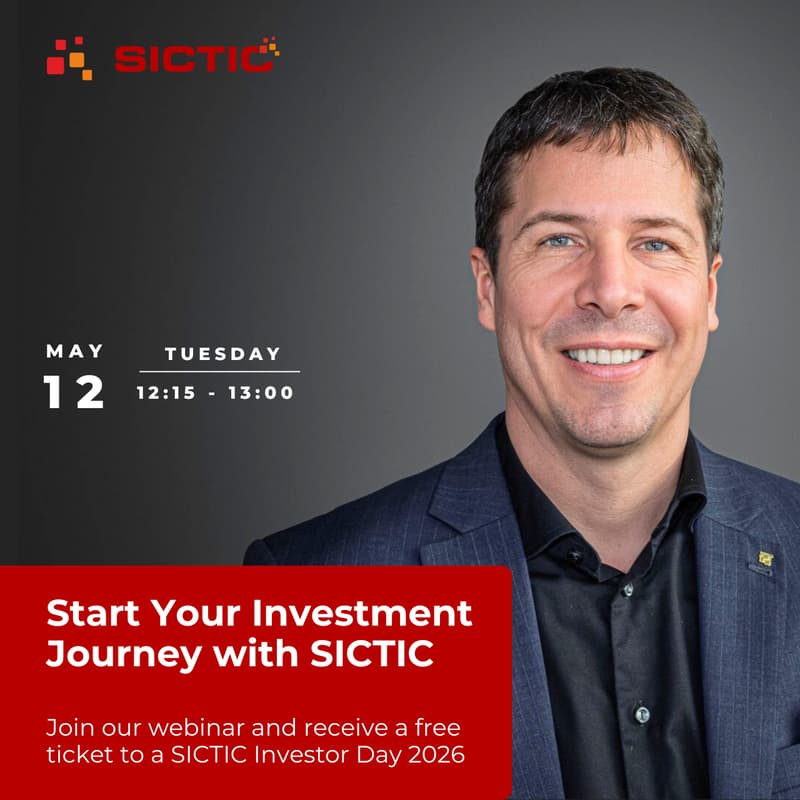 Cover Image for Start Your Investment Journey with SICTIC and get 1 of 100 free tickets to a SICTIC Investor Day 2026