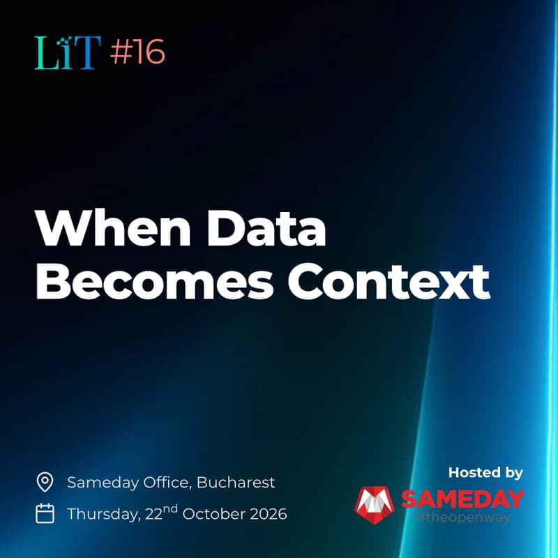 Cover Image for LiT#16 - When Data Becomes Context for AI Agents and Business Decisions