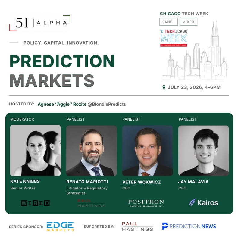 Cover Image for Prediction Markets | Chicago Tech Week