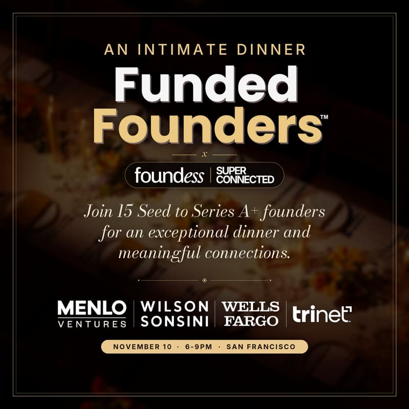 Cover Image for Funded Founders x Foundess Dinner