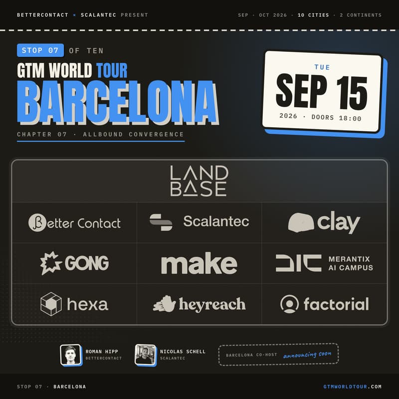 Cover Image for GTM World Tour · Barcelona