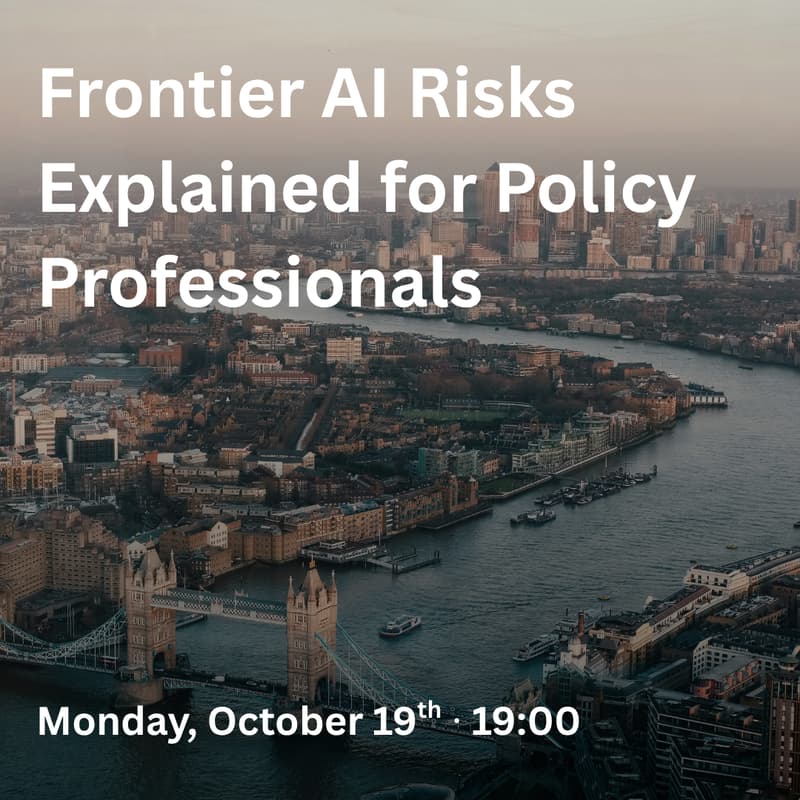 Cover Image for Frontier AI Risks Explained for Policy Professionals