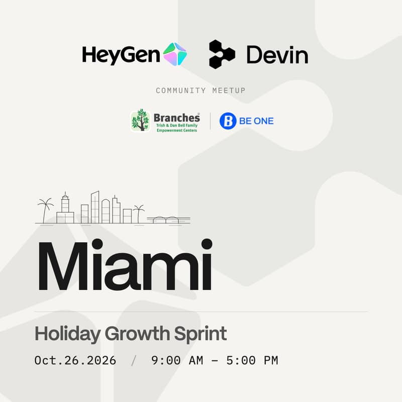 Cover Image for Devin x HeyGen: BeOne Workshop