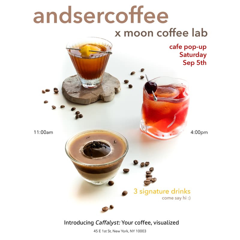 Cover Image for andsercoffee x moon coffee lab cafe pop-up