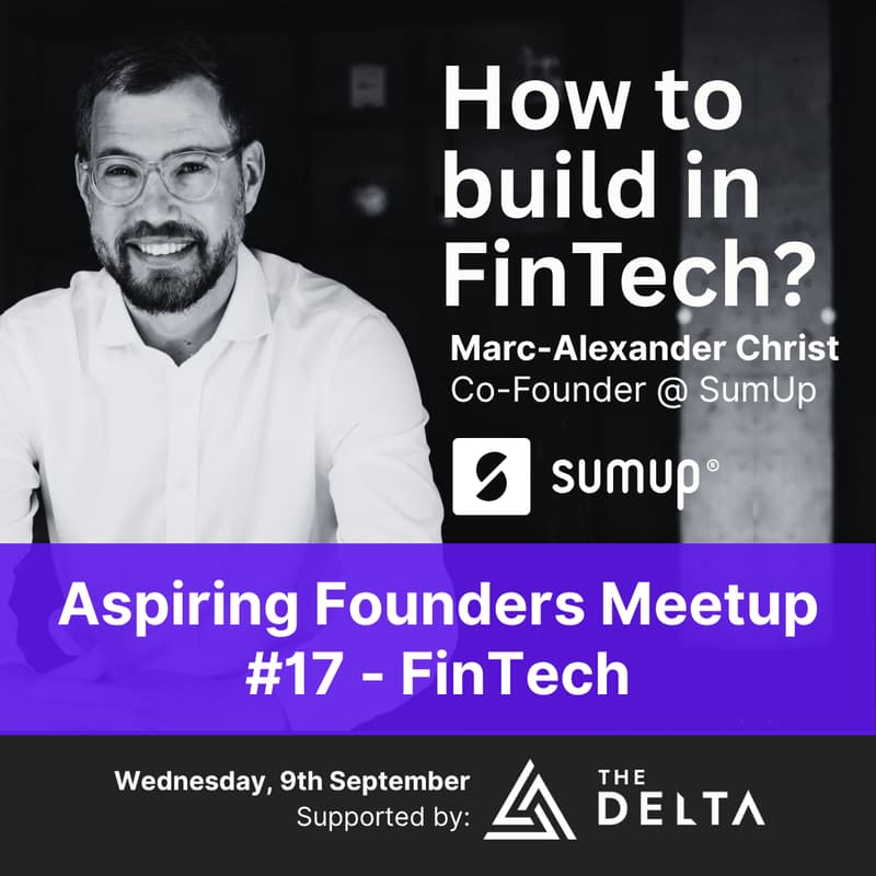 Cover Image for Aspiring Founders Meetup #17 - FinTech