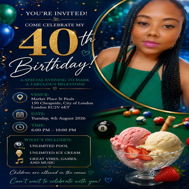 Cover Image for Cassy's 40th