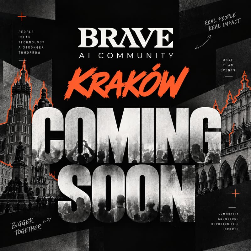 Cover Image for BRAVE AI COMMUNITY Kraków