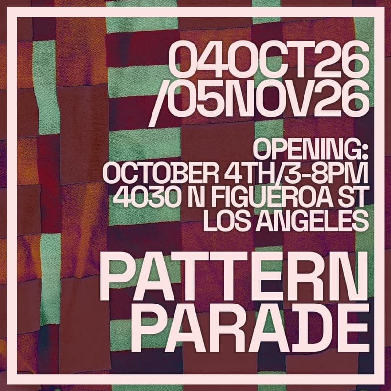 Cover Image for PATTERN PARADE