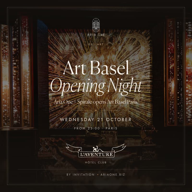 Cover Image for Art Basel Opening night with Spirale