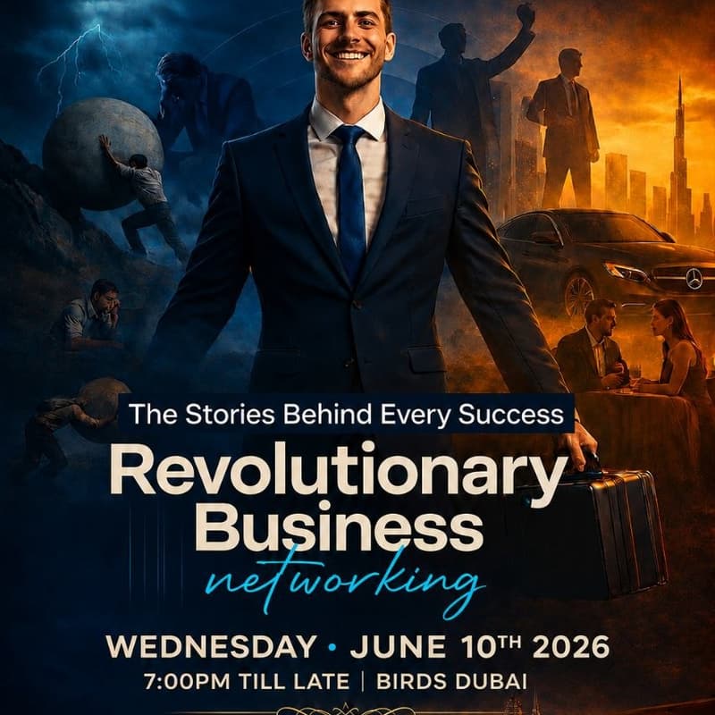 Cover Image for Grit & Growl #33 — Dubai Business Networking | June 10