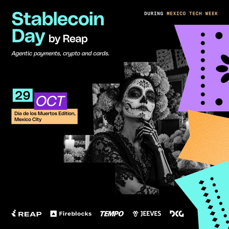 Cover Image for Stablecoin Day by Reap | MXTW
