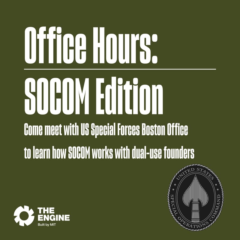 Cover Image for Office Hours with SOCOM