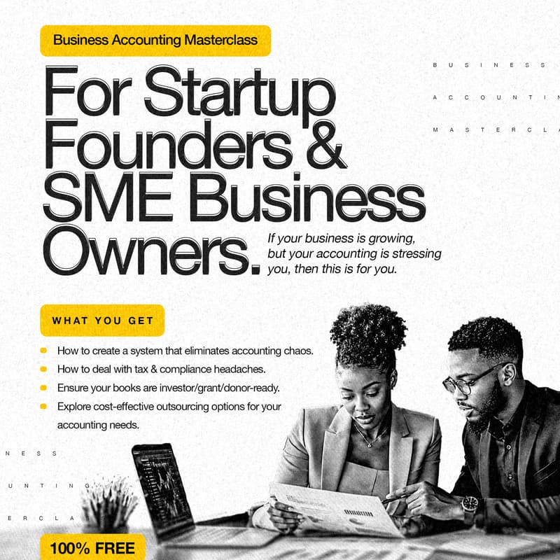 Cover Image for The Accounting Masterclass for Startup Founders & SME Business Owners.