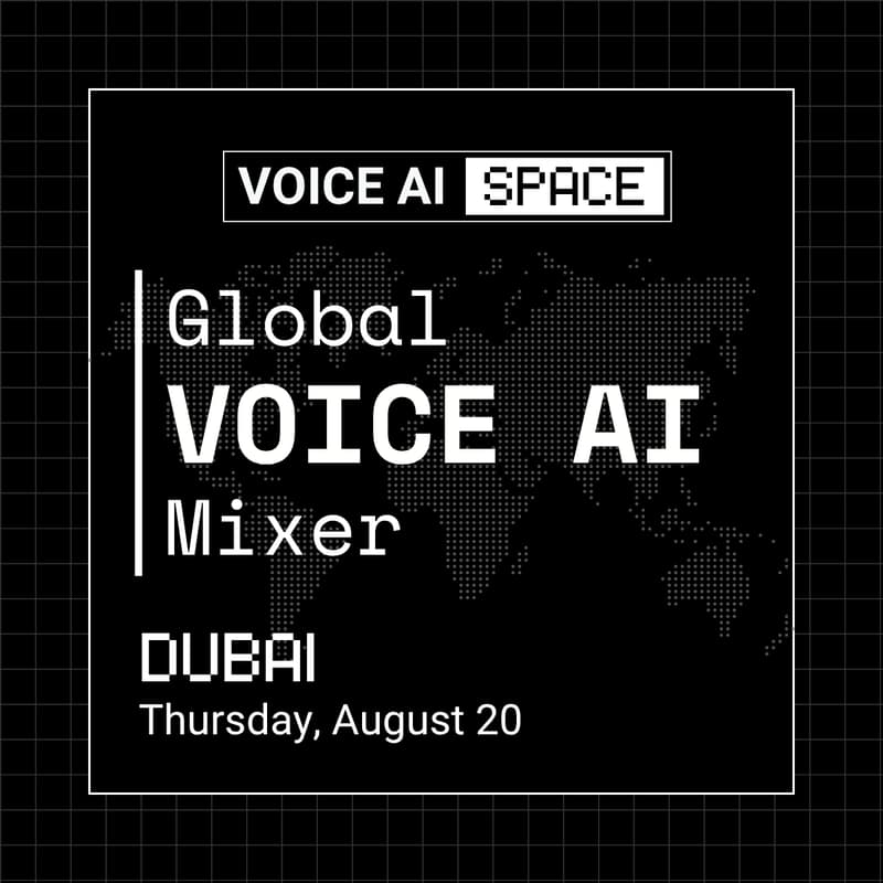 Cover Image for VOICE AI Community Mixer DUBAI