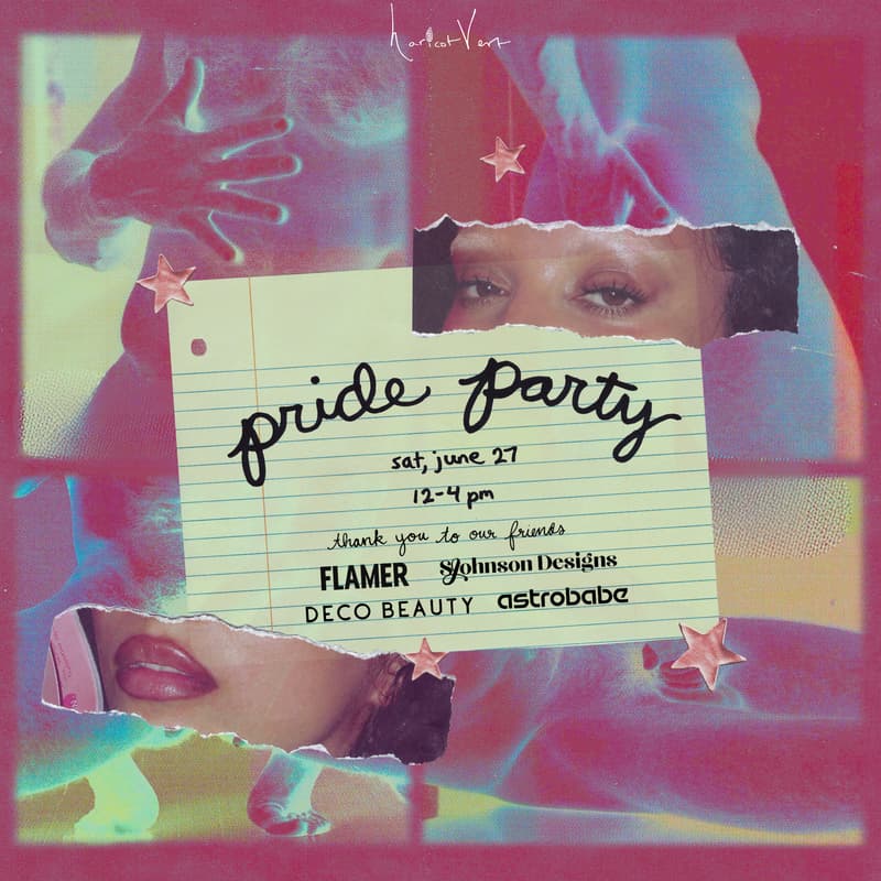 Cover Image for pride party w/ flamer & deco beauty