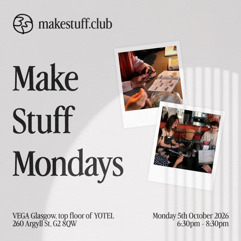 Cover Image for Make Stuff Monday - October Edition