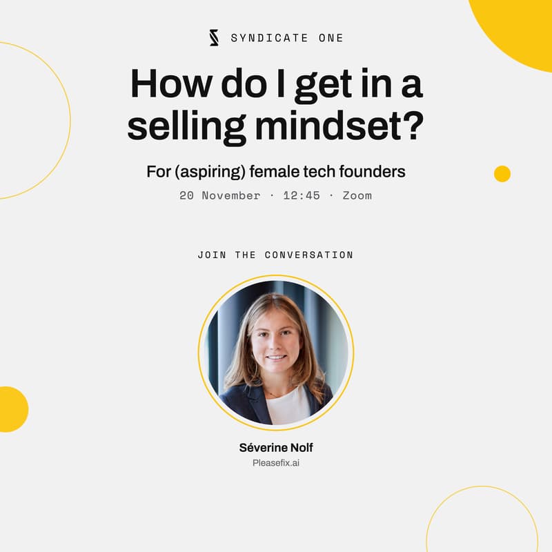 Cover Image for How do I get in a selling mindset?