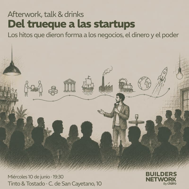 Cover Image for Del trueque a las startups: Los hitos que dieron forma a los negocios, el dinero y el poder